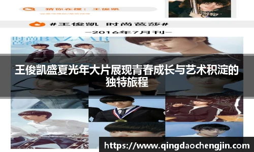 王俊凯盛夏光年大片展现青春成长与艺术积淀的独特旅程